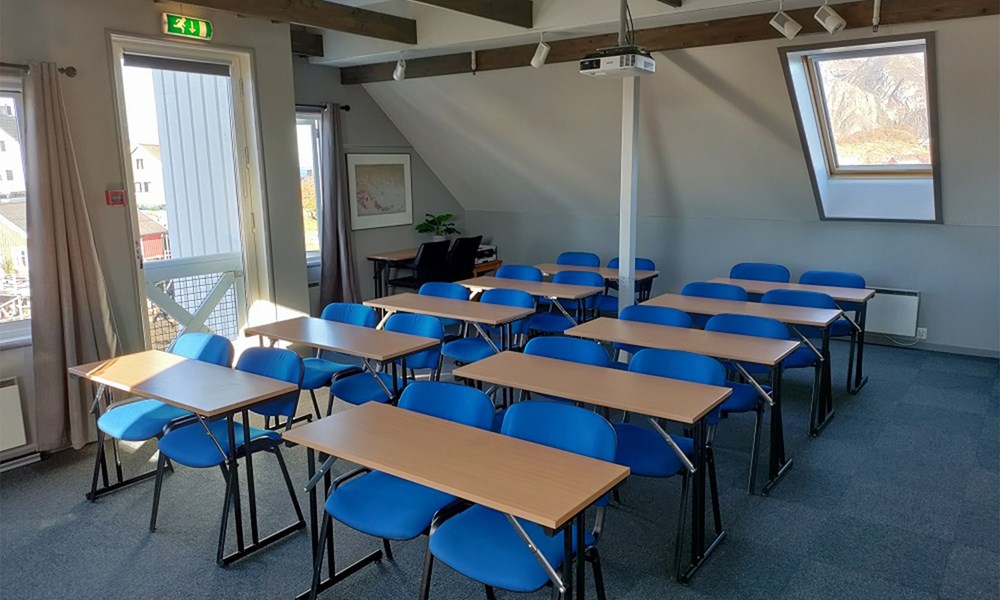 Møterom på Henningsvær