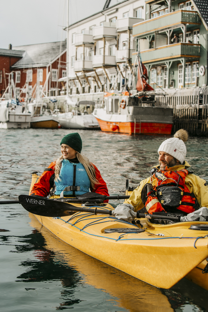 We offer activities that make you feel like you are in Lofoten